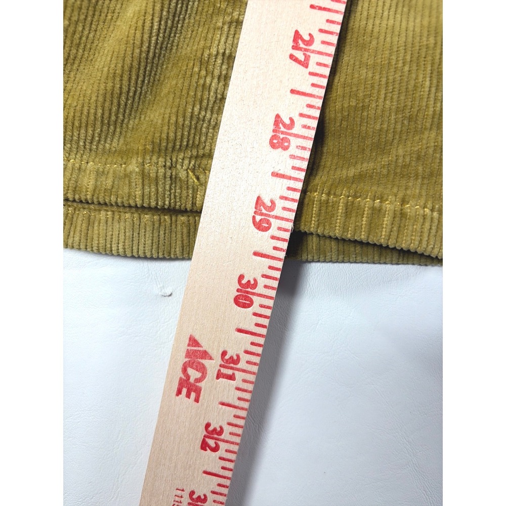 Anthropologie Pilcro & The Letterpress Corduroy Wide Leg Pants Women's 31 Petite - Picture 9 of 14